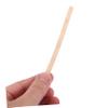 WOONEKY 100pcs Wooden Wax Stick for Hair Removal Cera Applicator Spatula for Eyebrow Shaping view 3