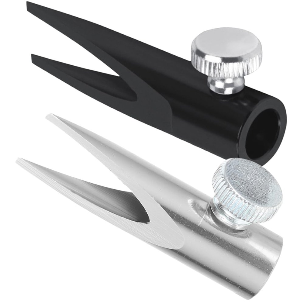 PAMINGONO 2pcs Eyebrow Pencil Sharpener Makeup Sharpener U-Shaped Slot for Eyeliner Lip Liner Manual Sharpening Tool