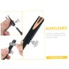 PAMINGONO 2pcs Eyebrow Pencil Sharpener Makeup Sharpener U-Shaped Slot for Eyeliner Lip Liner Manual Sharpening Tool view 2