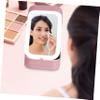 FOMIYES Travel Makeup Organizer with Lighted Mirror Adjustable Brightness Compact Design for Women Portable Makeup Case for Easy Application and Protection view 3