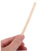 BIUDECO 100pcs Wooden Hair Removal Waxing Sticks Set for Wax Stick Safety Round Edge Design for Waxing and Shaving view 2