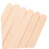 BIUDECO 100pcs Wooden Hair Removal Waxing Sticks Set for Wax Stick Safety Round Edge Design for Waxing and Shaving view 4