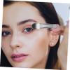 HONMEET 5pcs Makeup Brush for Women Professional Eye Shadow Blush and Loose Powder Brushes Soft Bristles Travel-friendly and Design for Easy Application view 4