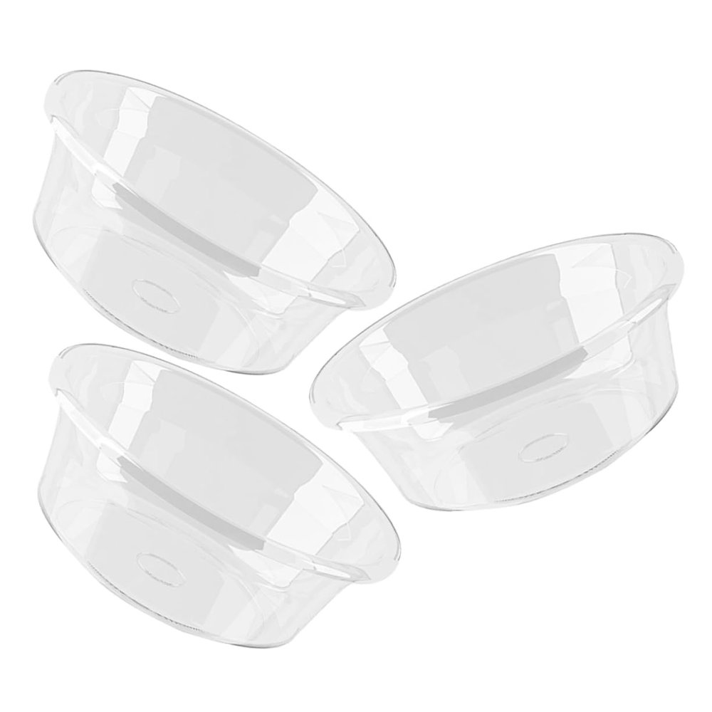 PHENOFICE 3pcs Practical Footbath Versatile Soaking Tub and Wash Basin for Home and Travel