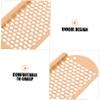 COOLHIYA 3pcs Foot File Ergonomic Hard Skin Remover Multi-use Foot Scraper for Dead Skin Callus Remover Tool for Home and Salon Use Rose Gold view 4