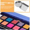 VINTORKY 30pcs Metal Pan for Diy Makeup Palette Eyeshadow Palette Accessory Lightweight Portable view 3