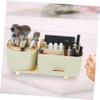 COSMEVIVI Makeup Organizer Storage Holder Rotatable Cosmetic Storage Box Large Capacity Transparent Design for Easy Access for Vanity Home Office and School Use view 4