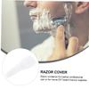 BIUDECO 4pcs Razor Case for Men Portable Razor Holder for Home and Travel Use Provides Full Protection against Dust and Spills view 2