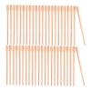 OSOLADY 100pcs Wooden Sticks for Body Hair Removal Smooth Applicators for Waxing Areas for Eyebrows Nose Practical and Portable Wands view 1