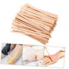 OSOLADY 100pcs Wooden Sticks for Body Hair Removal Smooth Applicators for Waxing Areas for Eyebrows Nose Practical and Portable Wands view 3