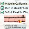 Paraffin Wax Refills 36lb Bulk by FLEUR DE SPA  Made in USA  Infused with Coconut & Jojoba Oils  Professional-Grade, Moisturizing & Soothing for Hands, Feet & Body  Spa & Salon Use view 3