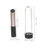 Outanaya 2pcs Silicone Lip Brush Portable Makeup Applicator for Lip Concealer Skin-friendly Design with Tube Protectors for Easy Storage view 2