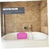 BIUDECO 1pc Splash Guard Mat for Bathtub Suction Cup Pillow for Tub Spa Relaxation view 2