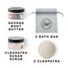 Cosset Bath Bomb - Skin Care Gift Box Bubble Bath Bombs for Women - Nourishing and Healing Skin Care - Moisturizes Dry Skin - 4pcs with 2 Bath Bags view 2