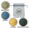 Cosset Bath Bomb - Recovery Gift Box Bubble Bath Bombs for Women - Muscle and Joint Recovery with All-Natural Ingredients - 6pcs Including 2 Bath Bags view 3