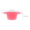 HONMEET Silicone Bowl Replacement for Wax Warmer Hair Removal Wax Melt Liner Heat Conductive Reusable view 2