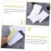 SOESFOUFU Eyelash Cleaning Pads 160pcs Woman Makeup Cushions Soft Arc-Shaped Makeup Pads view 3