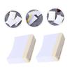 SOESFOUFU Eyelash Cleaning Pads 160pcs Woman Makeup Cushions Soft Arc-Shaped Makeup Pads view 4