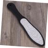Beatifufu Professional Stainless Steel Foot File and Callus Remover Tool for Pedicure Design for Smoothing Cracked Heels and Corns Ergonomic Grip for Effortless Foot Care Black view 2