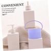 Beatifufu Makeup Brush Cleaner Tool Silicone Bowl Compact and Portable Makeup Organizer for Easy Cleaning and Drying of Brushes and Sponges for Women The Go view 2