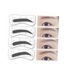 Beatifufu Brow Stencil Kit 8 Styles Eyebrow Templates Makeup Tools for Eye Brows view 2