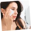 Baluue 100pcs Thick Cotton Makeup Pads Soft and Portable Facial Cleansing Tool for Makeup Removal and Care White view 4
