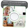 SOESFOUFU 1pc Convenient Girl Makeup Mirror Suction Cup Magnified Beauty Mirror Simple Design Quick Dry view 4