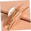 TOVINANNA 2pcs Leaf Shape Metal Hair Clips for Women Unique Style Hair Accessories Creative Headdress Ornament for Daily Use and Special Occasions view 3