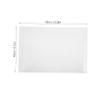 FOMIYES Shampoo Bed Pad Protector Spa Couch Barrier Mat Massage Table Cover for Hair Wash Beauty Salon view 3