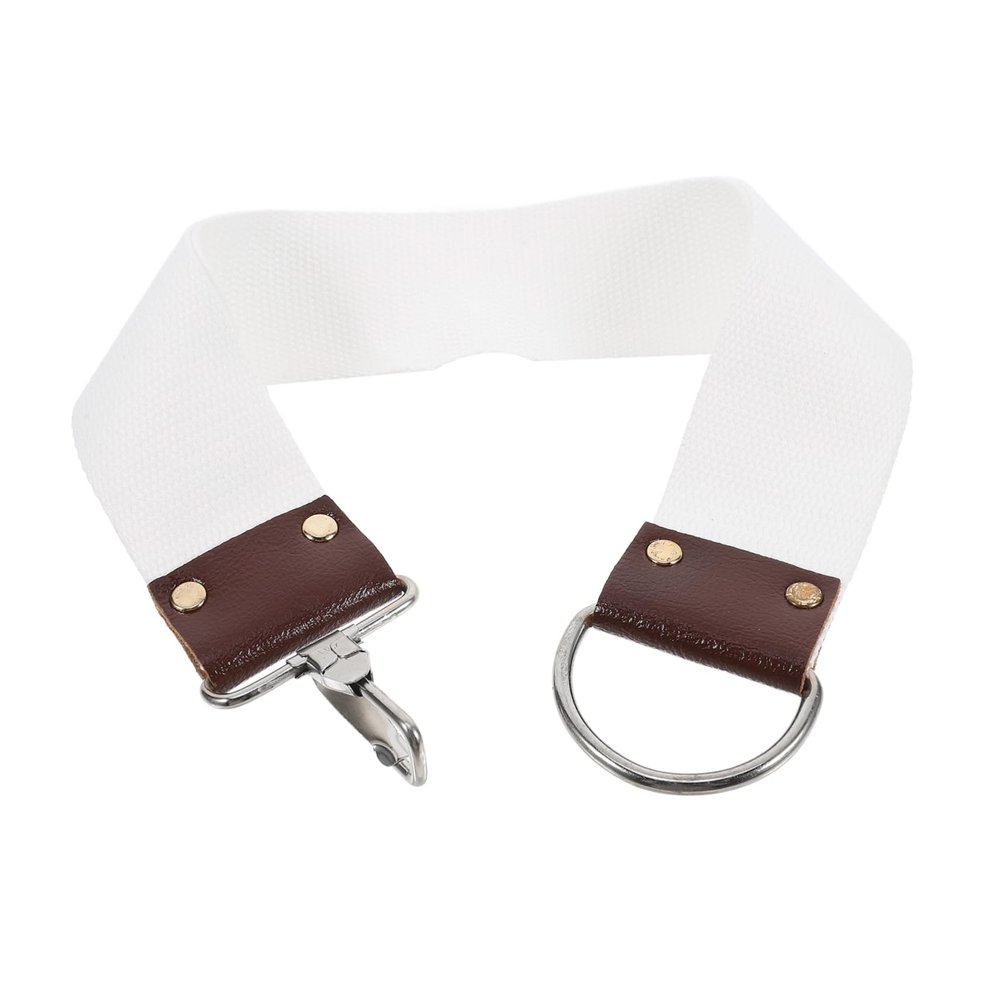 NOLITOY Portable Barber Canvas Strop for Razor Sharpening Double Tool for Daily Use Includes Hanging Buckle for Father Day