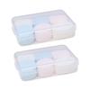 Baluue 12pcs Powder Puff Makeup Sponges Bulk Makeup Rounds Pads Applicator Sponges Foundation Powder view 1