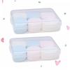 Baluue 12pcs Powder Puff Makeup Sponges Bulk Makeup Rounds Pads Applicator Sponges Foundation Powder view 4