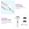 minkissy 1set Electric Foot Rechargeable Foot Dead Skin Remover Led Light for Salon Pedicure Includes Removable Grinding view 3