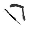 Baluue Groom Your Brows Anywhere 2pcs Compact Eyebrow Combs Stainless Steel Plastic Handle view 1