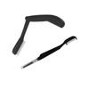 Baluue Groom Your Brows Anywhere 2pcs Compact Eyebrow Combs Stainless Steel Plastic Handle view 2