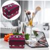 minkissy Large Capacity Makeup Case Skincare Organizers Cosmetics Organizer Bag view 2