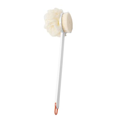 Baluue Durable Shower Back Scrubber Brush Long Handle Exfoliating Bath Tool for Deep Cleansing Invigorating Massage Easy to Clean for All Skin Types