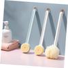 Baluue Durable Shower Back Scrubber Brush Long Handle Exfoliating Bath Tool for Deep Cleansing Invigorating Massage Easy to Clean for All Skin Types view 4