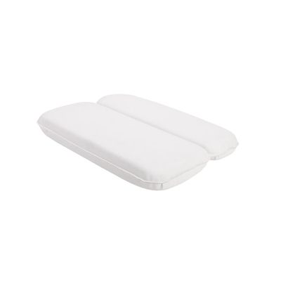 Baluue Pu Bathing Pillow Cups for Neck and Support Soft Sponge Spa Tub Cushion for Relaxing Bath White Bath Pillow for Bathtub Use