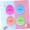 Baluue Silicone Facial Cleansing Brush 2pcs Cleaning Brush Face Deep Cleansing for Makeup Removal Facial Soft Bristles view 2