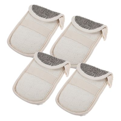 Baluue 4pcs Soap Bag Foaming Net Exfoliating Soap Saver Pouch Soap Holder Net Made of Safe Material Easy to Use and Hang