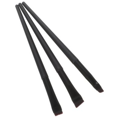IWOWHERO 3pcs Angled Eyeliner Brush Dual-use Makeup Brushes for Precision Application Includes for Women Cosmetic Needs