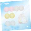 Baluue 8pcs Reusable Cotton Makeup Remover Pads Mesh Bag Soft Wipes for Skin Types for Travel and Daily Use view 3