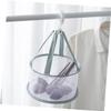BUGUUYO 2pcs Makeup Puff Drying Basket Breathable Mesh Rack for Fast Drying Cosmetic Sponges and Brushes Mini Ventilated Organizer for Home and Travel Lotus Matcha Green view 4