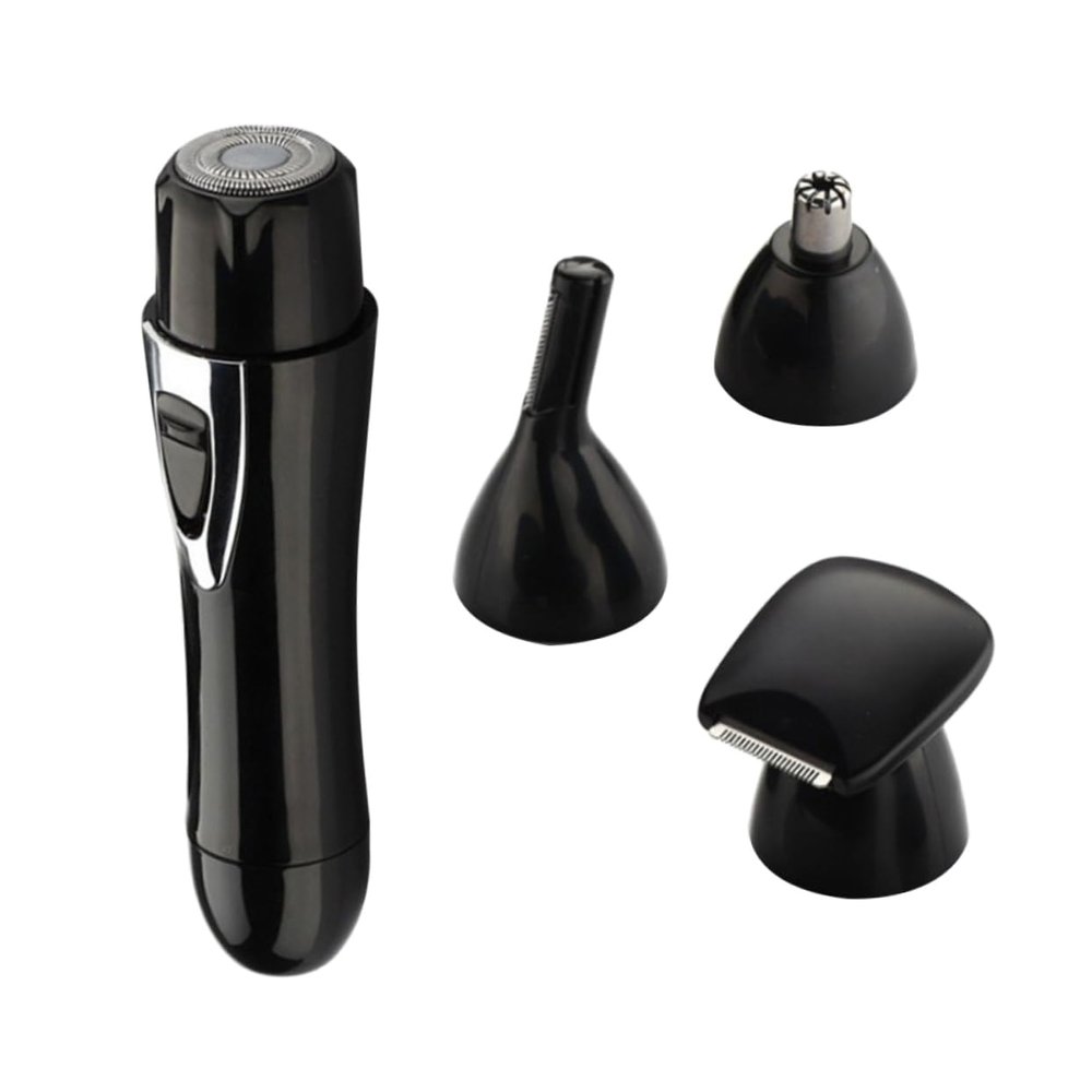 TOVINANNA Rechargeable Multi-Function Nose Hair Trimmer Compact USB Electric Grooming Tool for Men and Women Operation Safe and Durable Design Black
