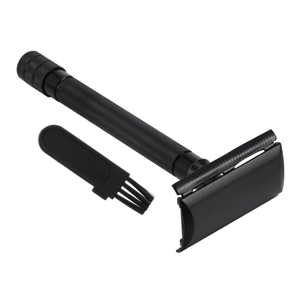 Gogogmee Women Shaving Tool Manual Beard Trimmer Facial Razor Safety Razor Blade Reusable Easy to Use for Travel