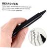 TOVINANNA 1set Beard Shaping Pen and Brush Filler Tool for Men Easy to Use Coloring and Grooming Kit for Go Styling view 2