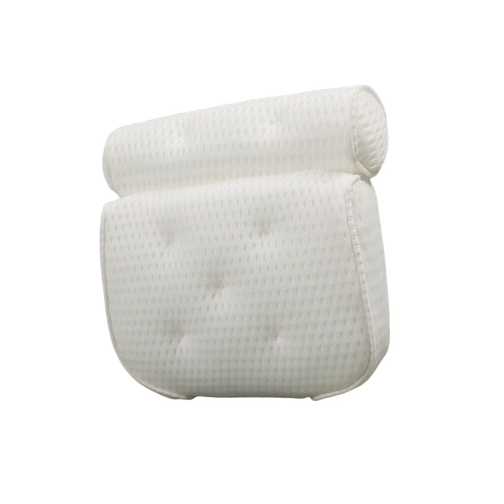 Beatifufu Bathing Pillow Suction Cups Neck Support Pillow for Neck Pain Relief for Comfort and Relaxation