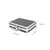 Baluue Multifunctional Portable Tool Box with Handle Lightweight Storage Case for Tools Medical Supplies and Cosmetics Home Office and Travel view 2