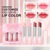 4 Pcs Color Changing Lipstick Bright Lipstick Colorful Lipstick Set Makeup Supplies Moisturizing Lipstick For Women view 3